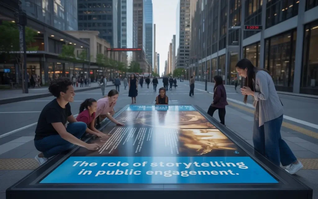 The Role of Storytelling in Public Engagement