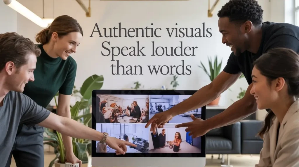 authentic visuals