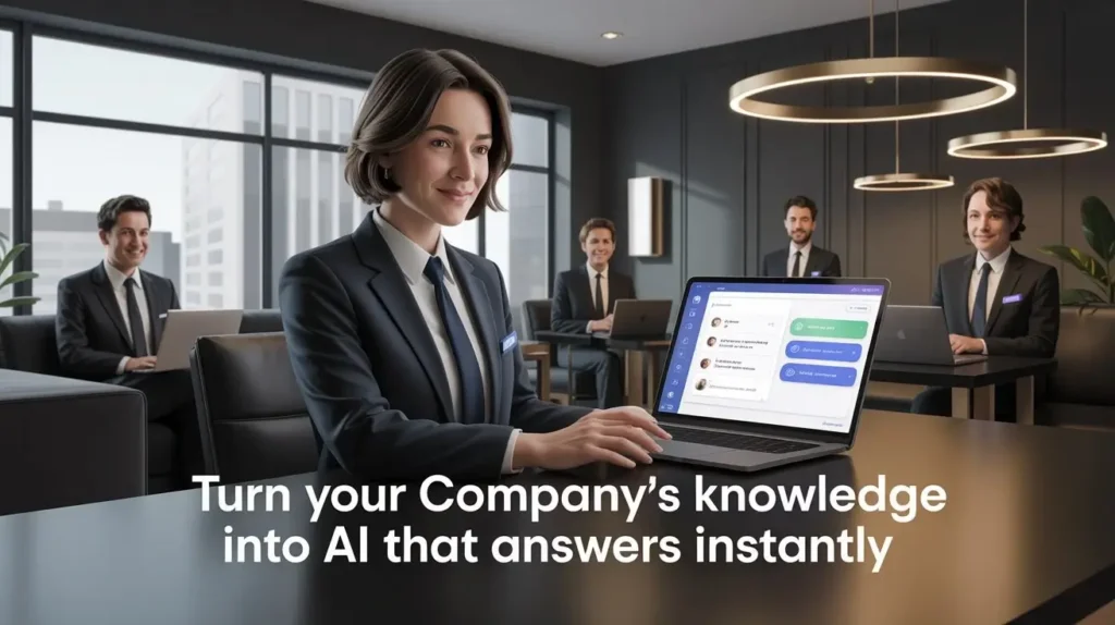 AI knowledge and support bots services